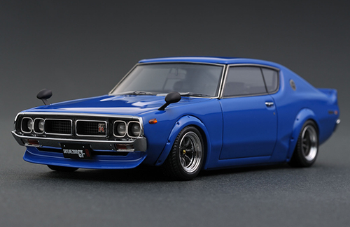 1/43 Ignition model Nissan Skyline 2000 GT-R KPGC110 Blue [IG0354