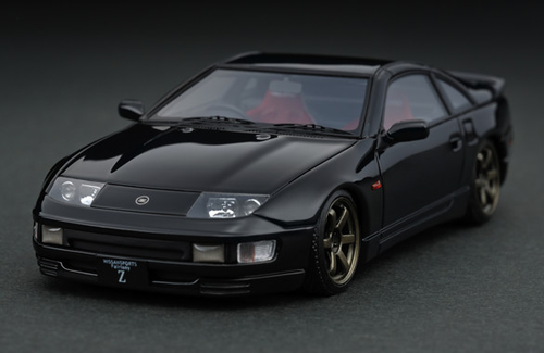 1/43 Ignition model Nissan Fairlady Z(Z32) TE37 Type Wheel Black