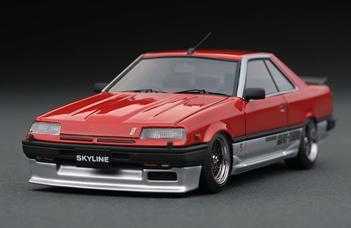 1/43 Ignition model Nissan Skyline 2000 RS-X Turbo-C R30 Red