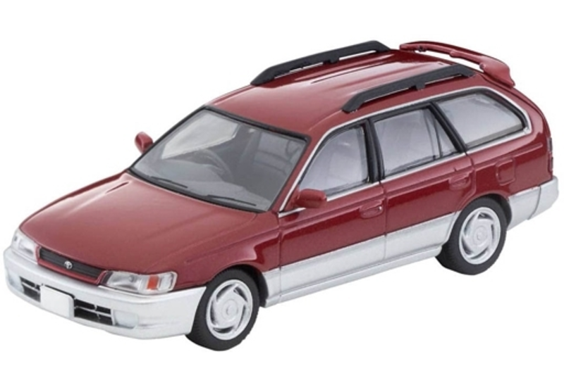 1/64 Tomica Limited Vintage NEO LV-N264a Toyota Corolla Wagon G Tooling (Red/Silver) 97s