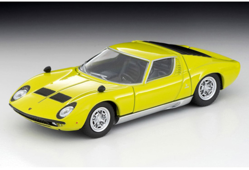 1/64 Tomica Limited Vintage LV Lamborghini Miura S (Yellow Green)