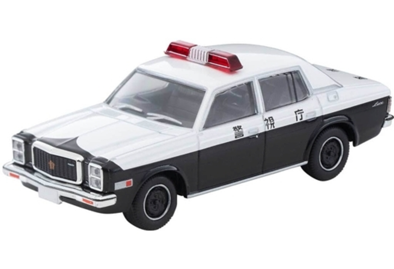 1/64 Tomica Limited Vintage NEO LV-N26b Mazda Luce Legato 4-Door Sedan Patrol Car (Metropolitan Police Department)