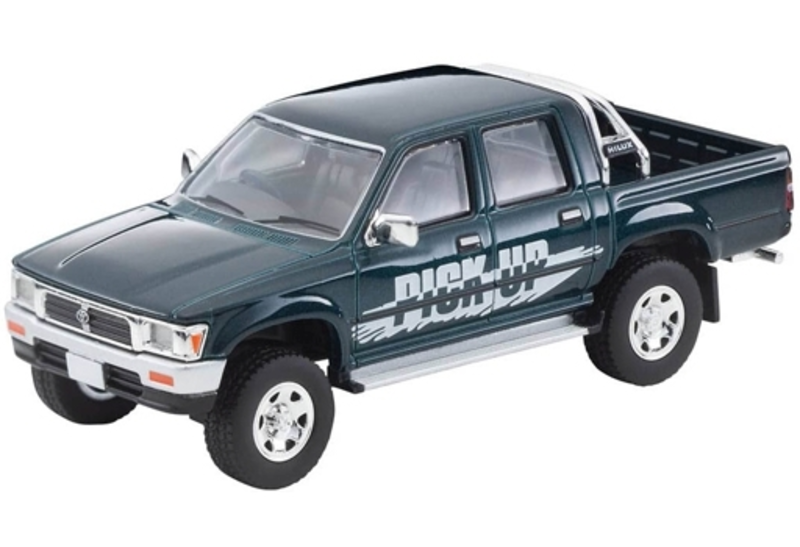 1/64 Tomica Limited Vintage NEO LV-N255b Toyota Hilux 4WD Double Cab SSR-X Options Equipped Type (Green)