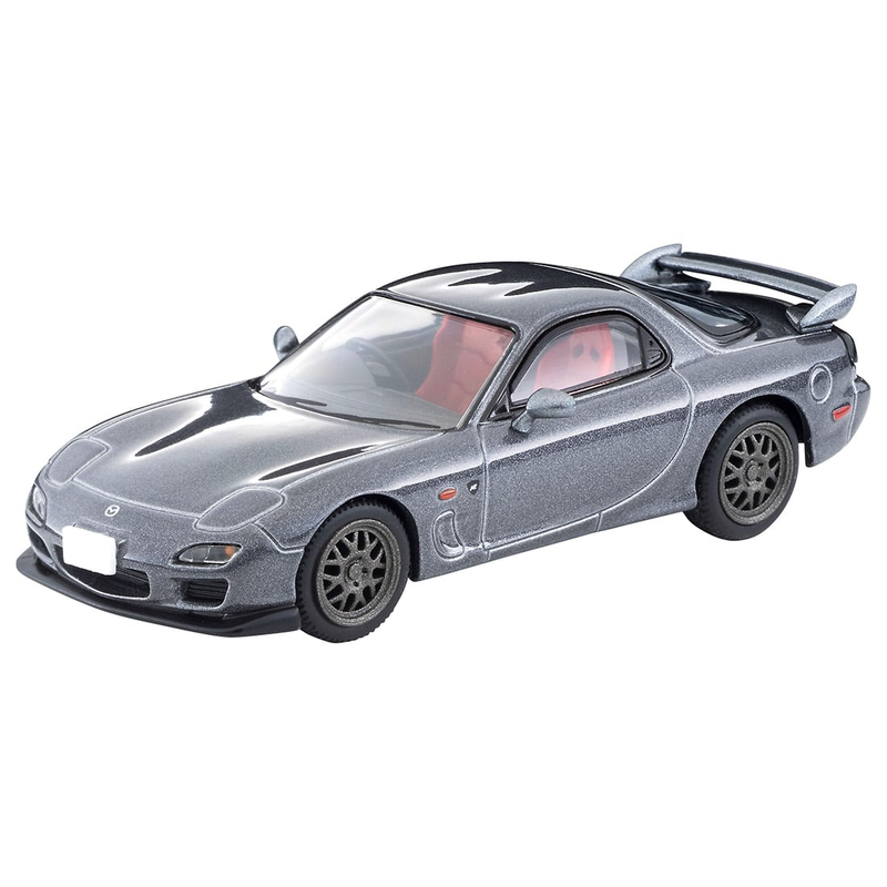 1/64 Tomica Limited Vintage Neo LV-N The Japanese Car Era 16 Mazda RX-7 SPIRIT R Type A 2002 Model (Gray)