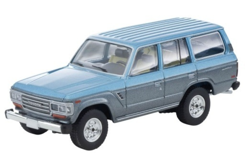 1/64 Tomica Limited Vintage NEO LV-N268a Toyota Land Cruiser 60 North American Model (Light Blue/Gray) 88s Model